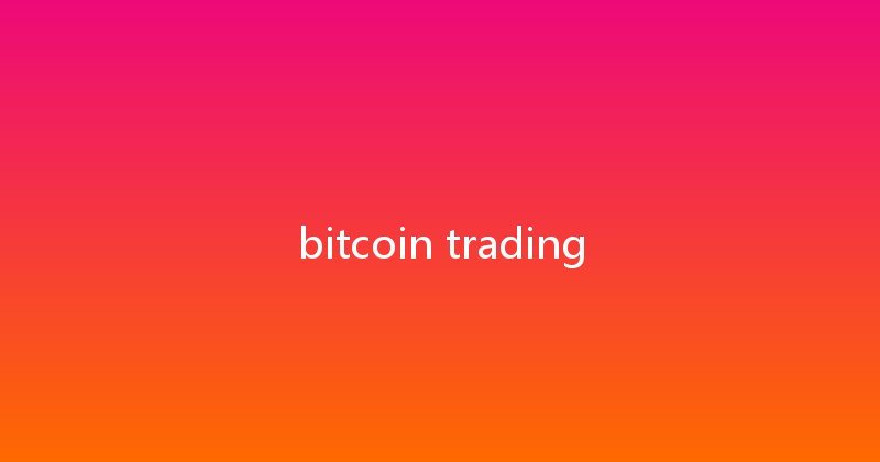 bitcoin trading 